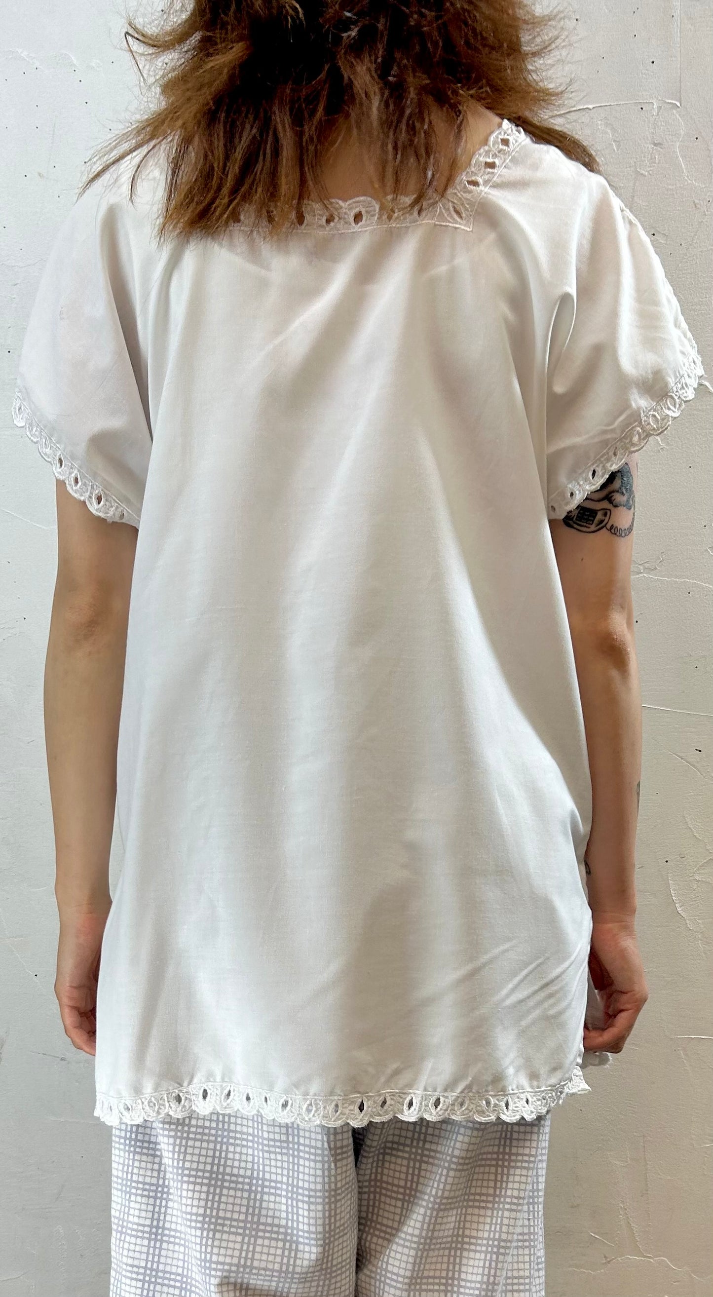 Vintage White Blouse [G27898]