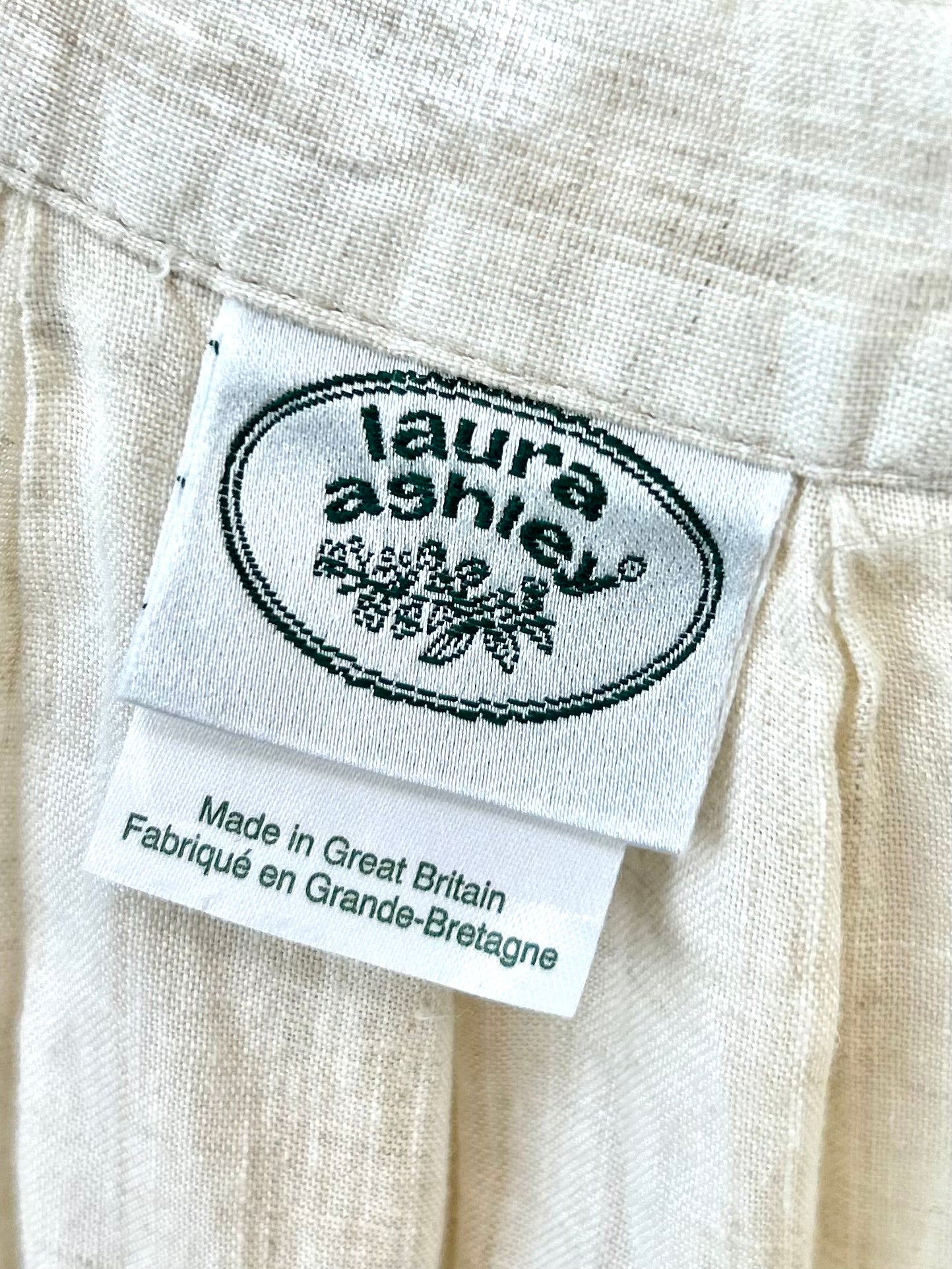 Vintage Apron Dress 〜Laura Ashley〜 Made In Great Britain [D29986]