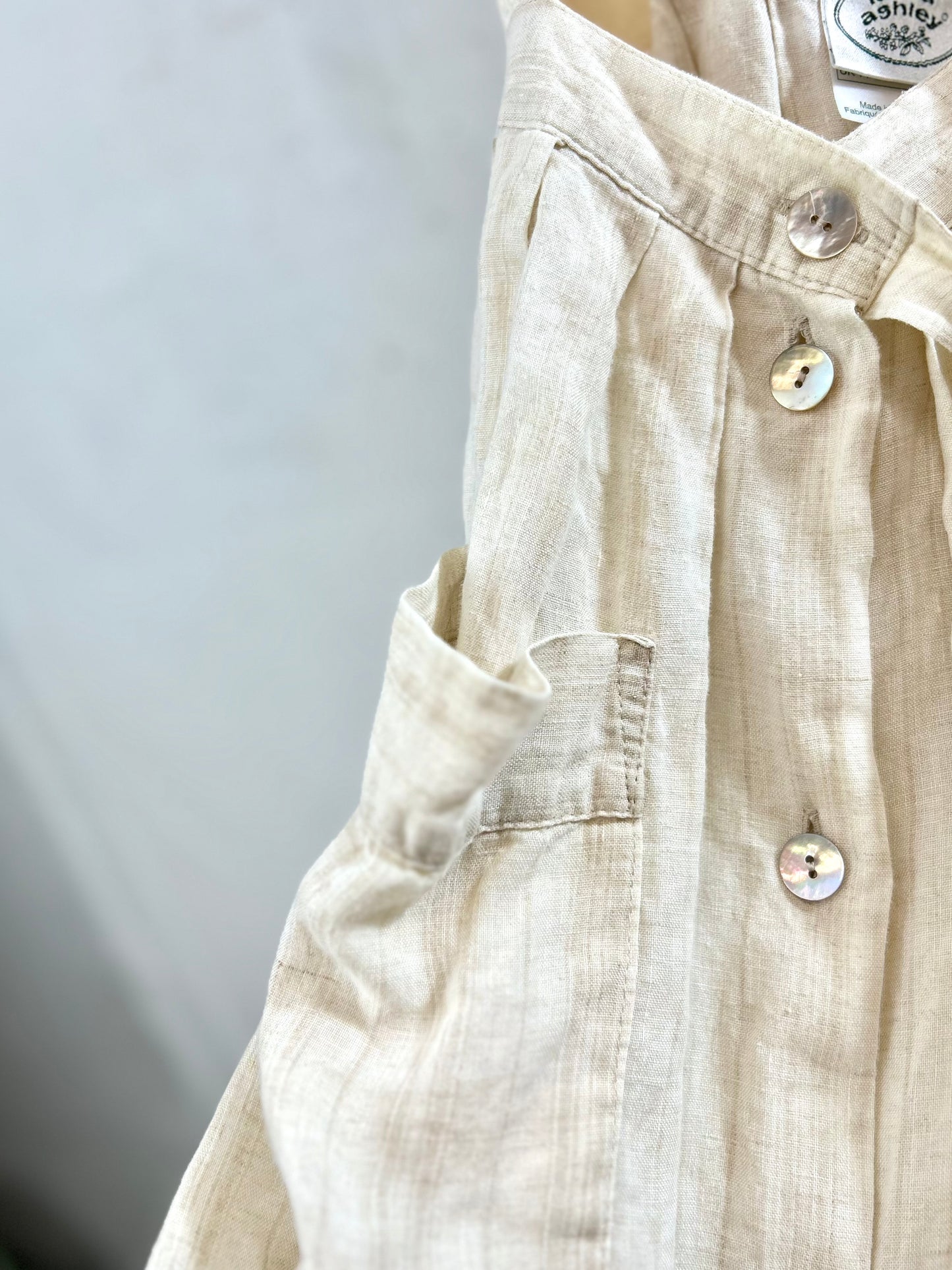 Vintage Apron Dress 〜Laura Ashley〜 Made In Great Britain [D29986]
