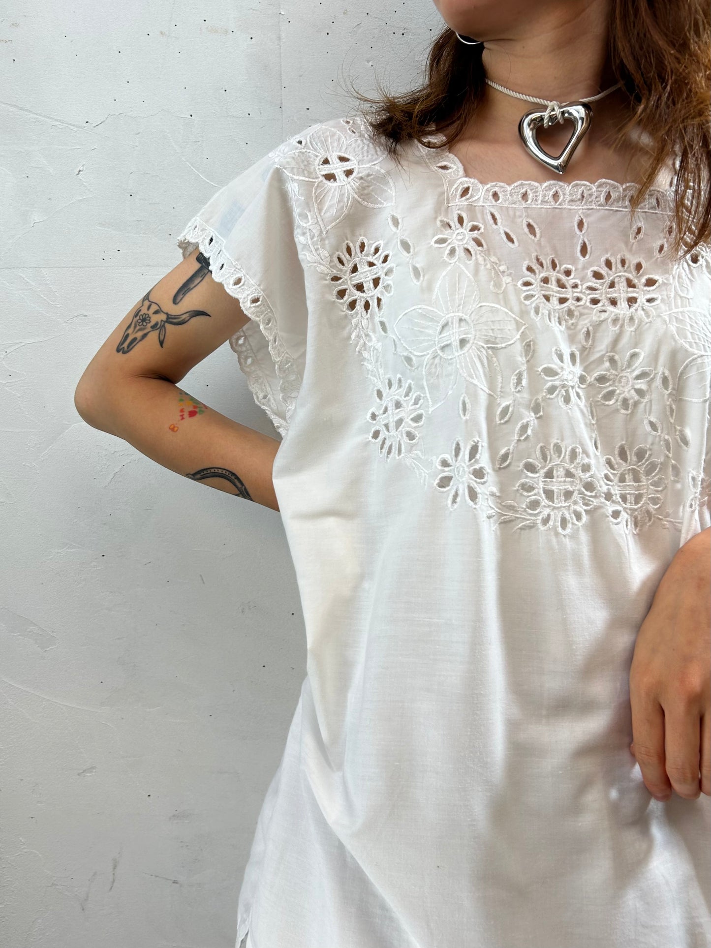 Vintage White Blouse [G27898]