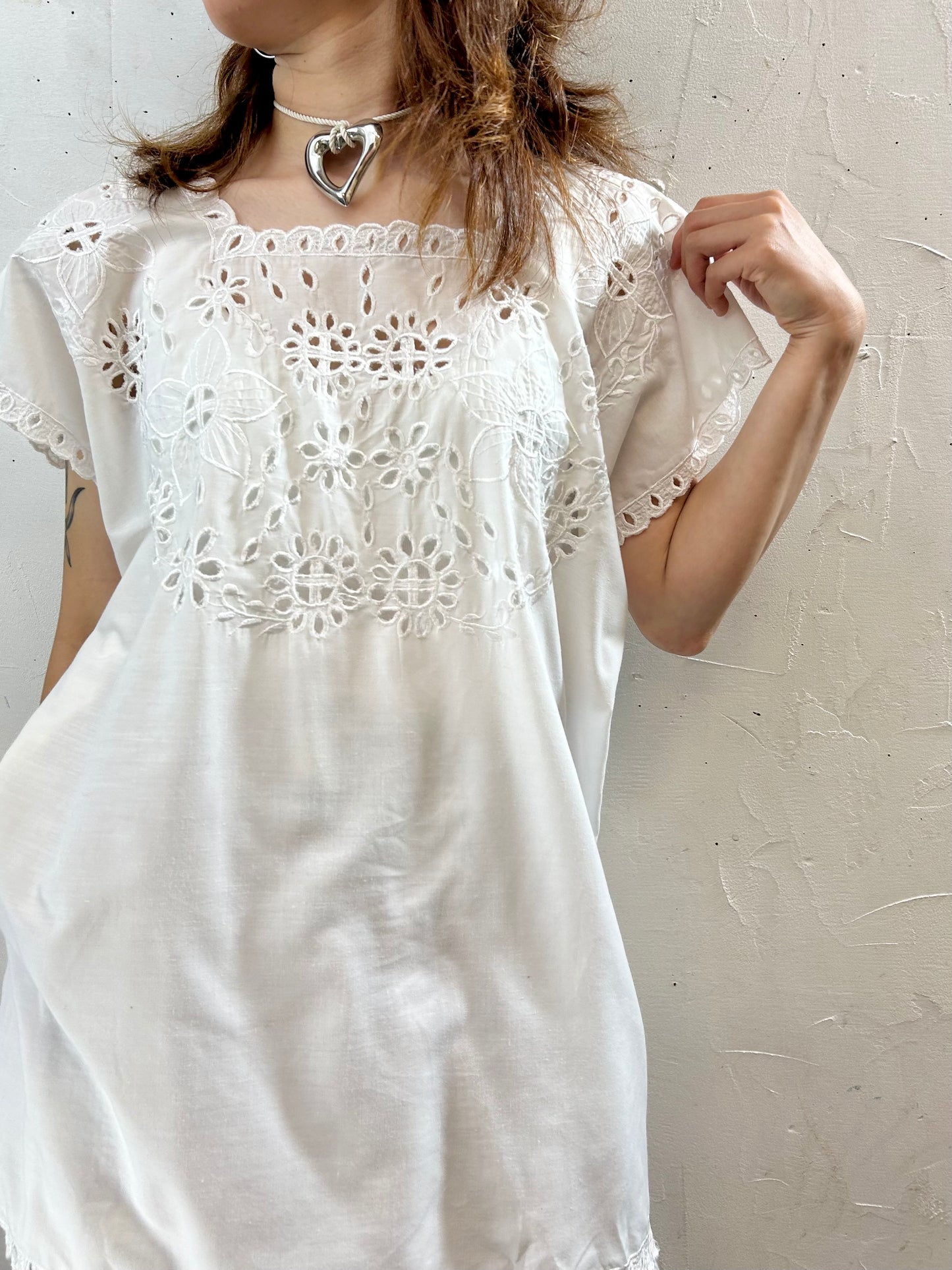 Vintage White Blouse [G27898]