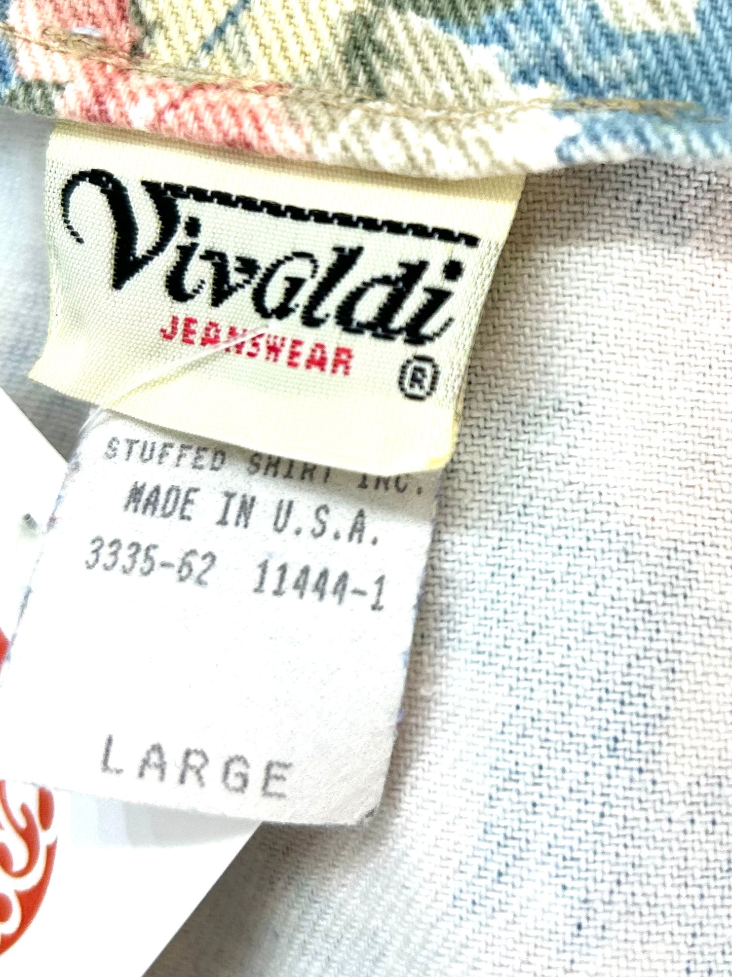 Vintage Cotton Vest MADE IN USA [C26394]