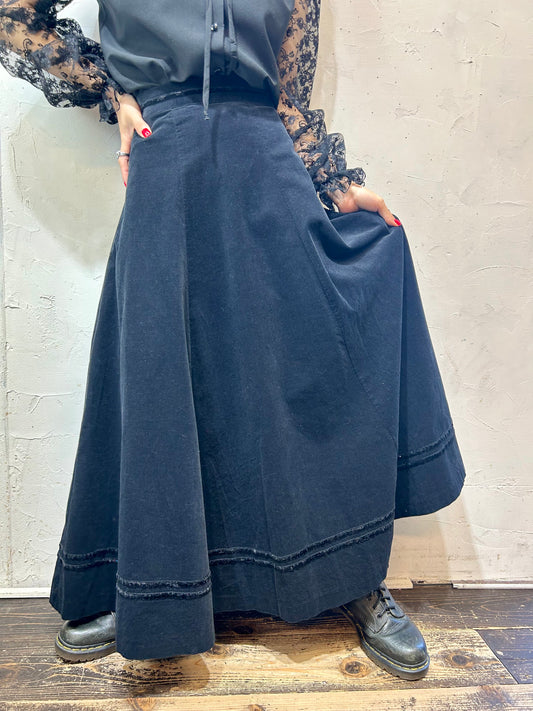 Vintage Corduroy Skirt 〜Laura Ashley〜 [K25595]