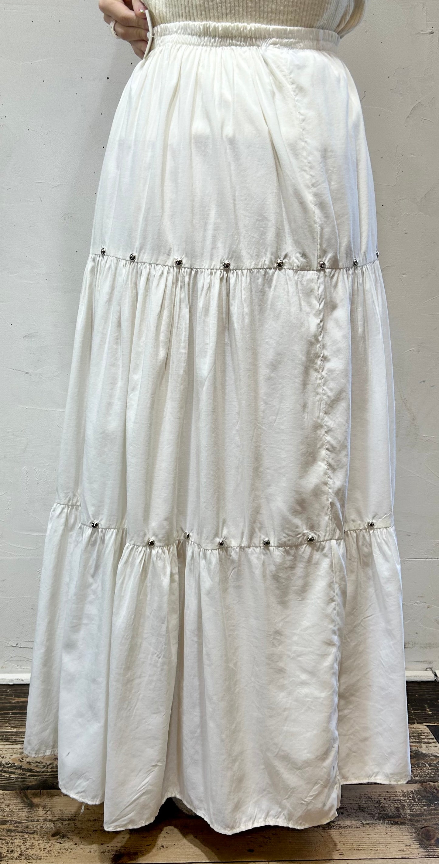 Vintage Tiered Skirt [L25830]