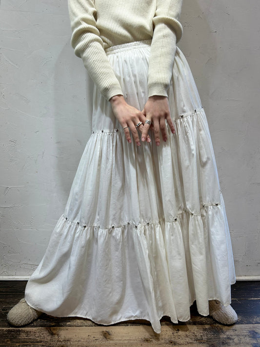 Vintage Tiered Skirt [L25830]