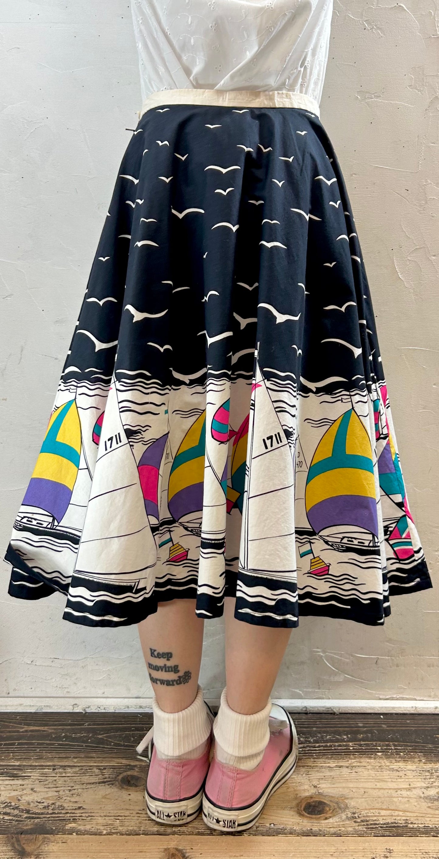 Vintage End Pattern Skirt [G27900]