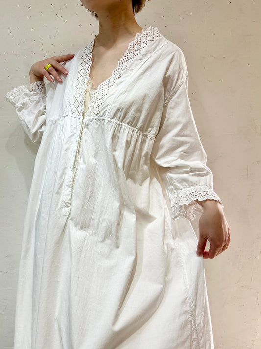 '40s-'50s Vintage Nightie Dress [D26871]