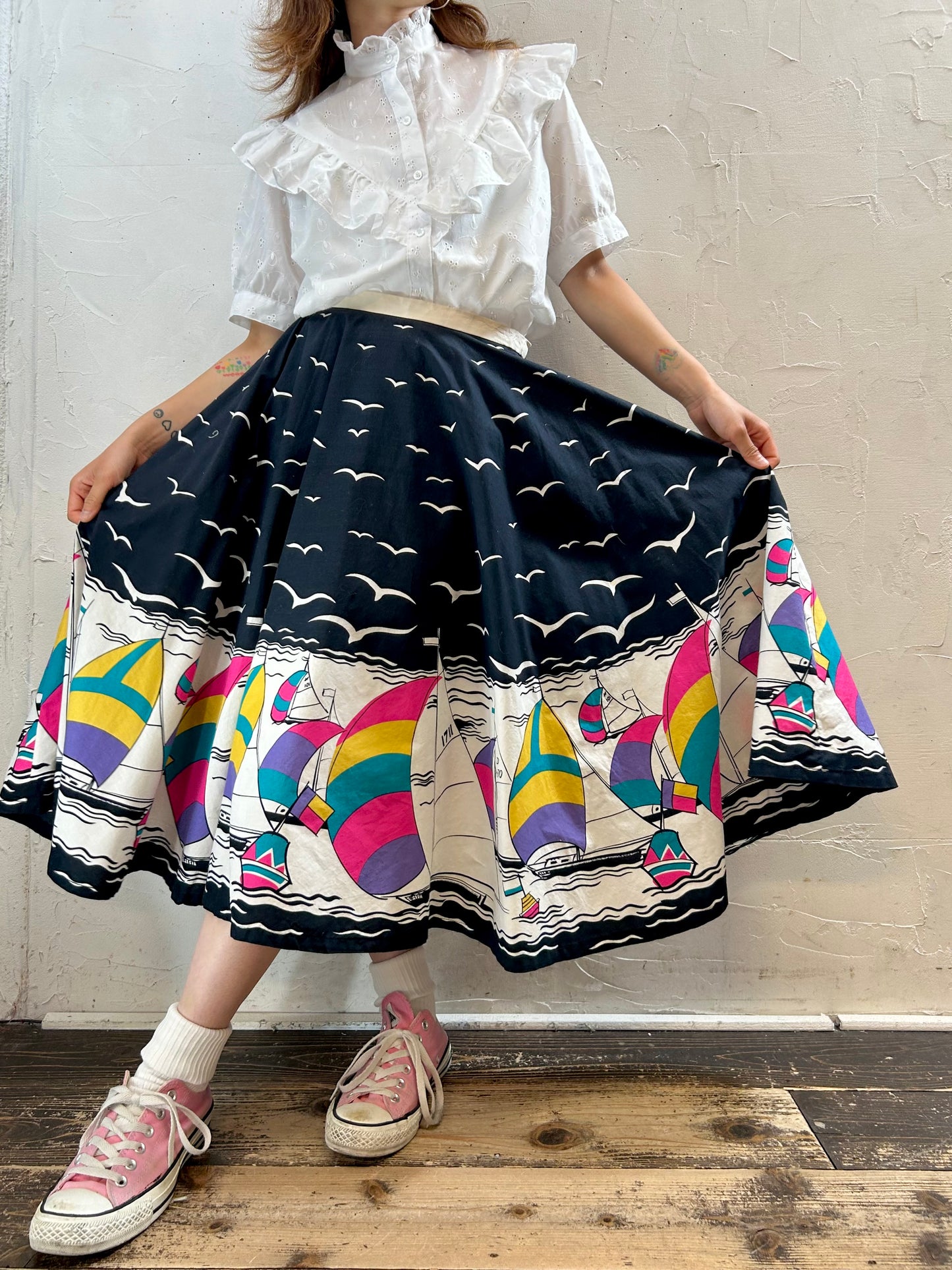 Vintage End Pattern Skirt [G27900]