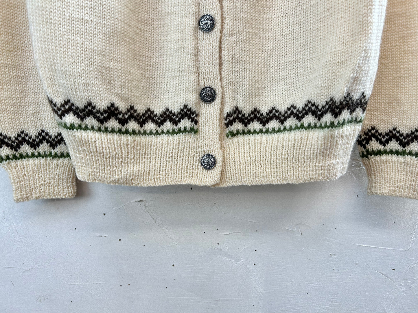 Vintage Nordic Knit Cardigan 〜DALE OF NORWAY〜 [K28889]