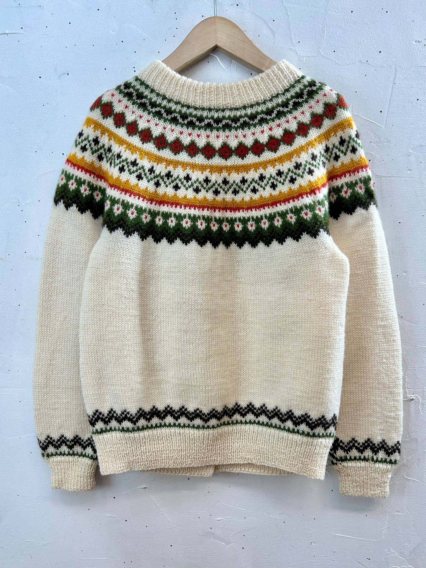 Vintage Nordic Knit Cardigan 〜DALE OF NORWAY〜 [K28889]