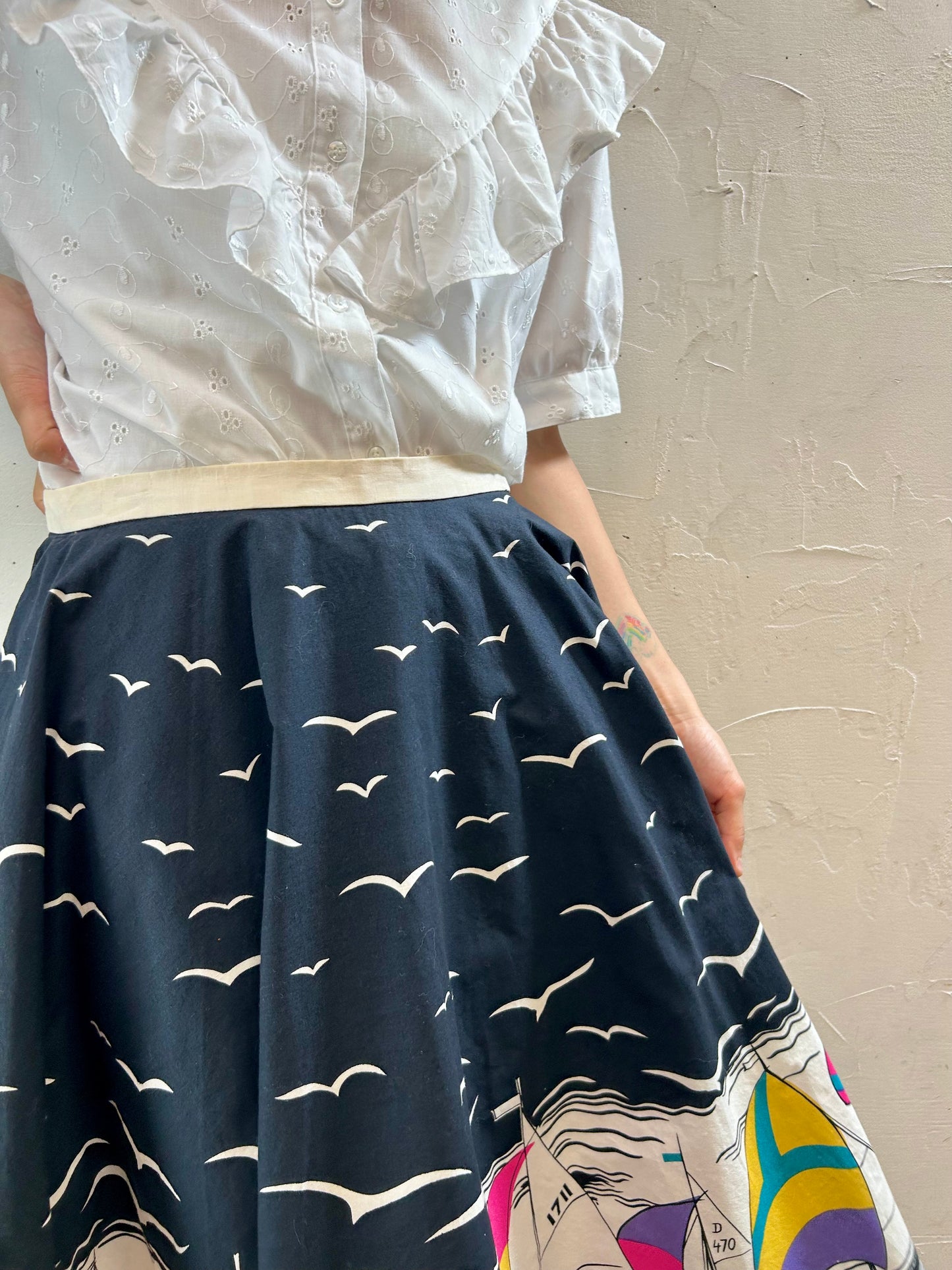 Vintage End Pattern Skirt [G27900]