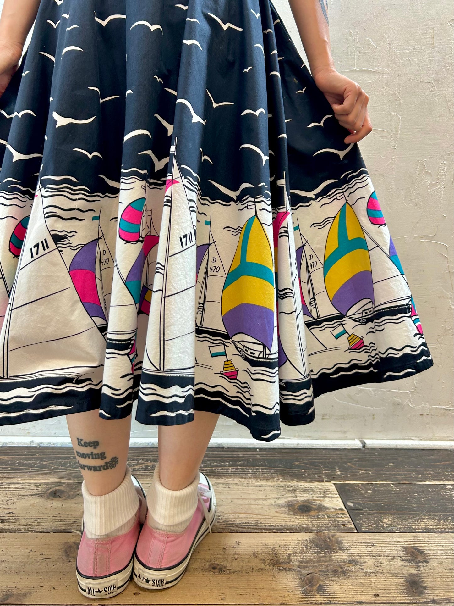 Vintage End Pattern Skirt [G27900]