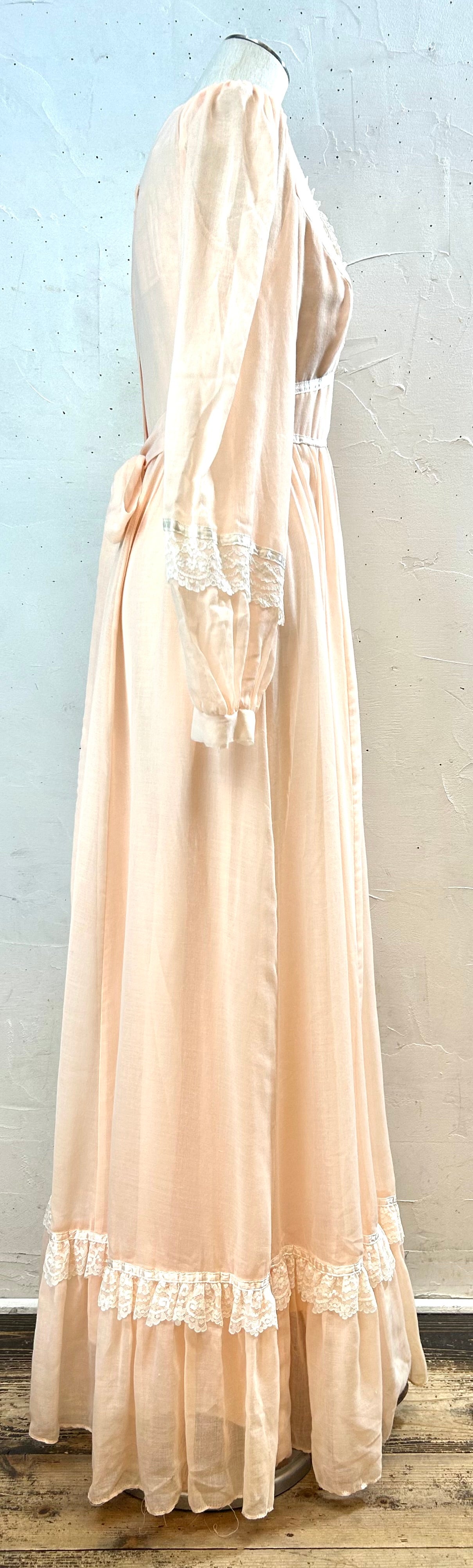 ’70s Vintage Dress〜GUNNE SAX 〜[A29340］