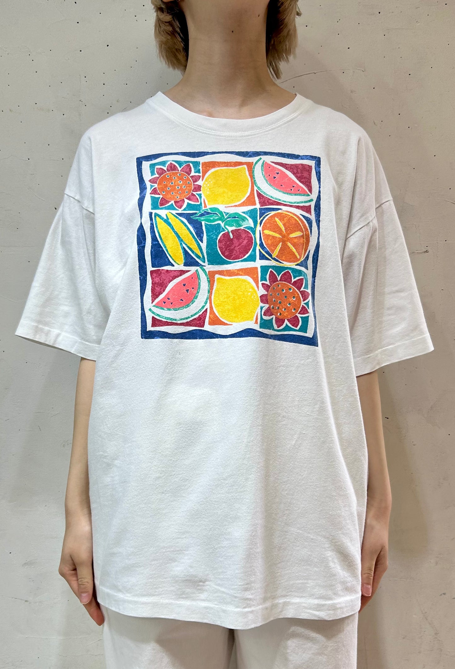 Vintage Cotton T-Shirt [D26868]