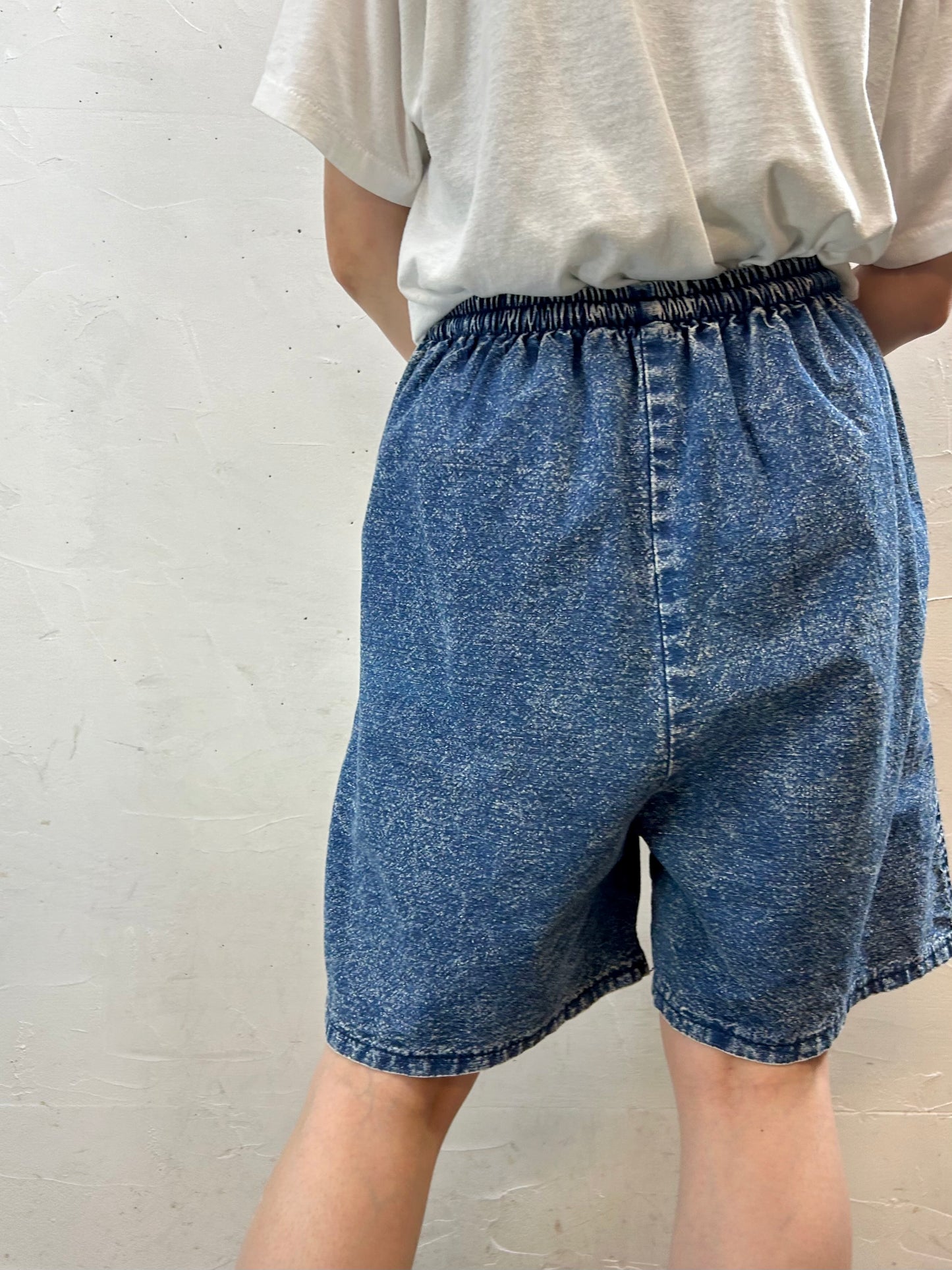 Vintage Denim Short Pants [F27274]