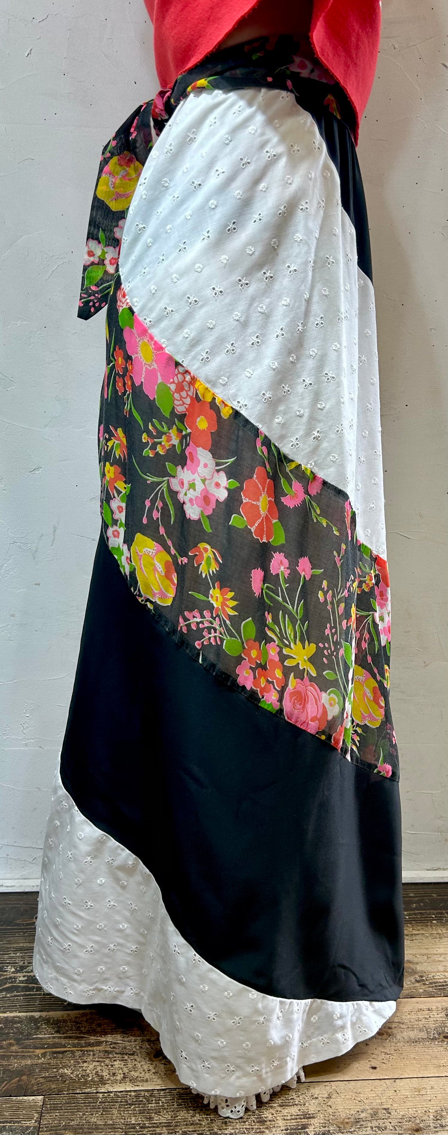 70s Vintage Skirt 〜Joy Stevens CALIFORNIA〜 [I24960]