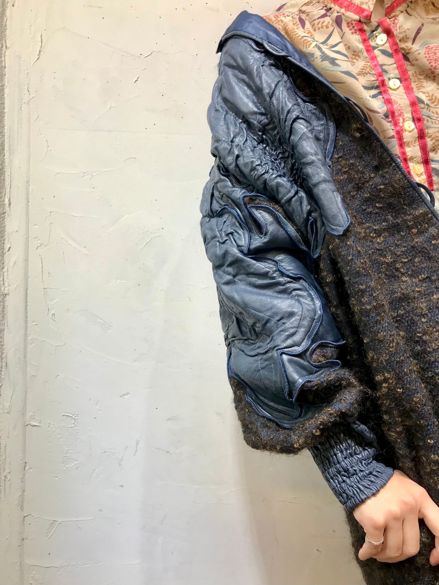 Vintage Wool Jacket  MADE IN ITALY [K25606]