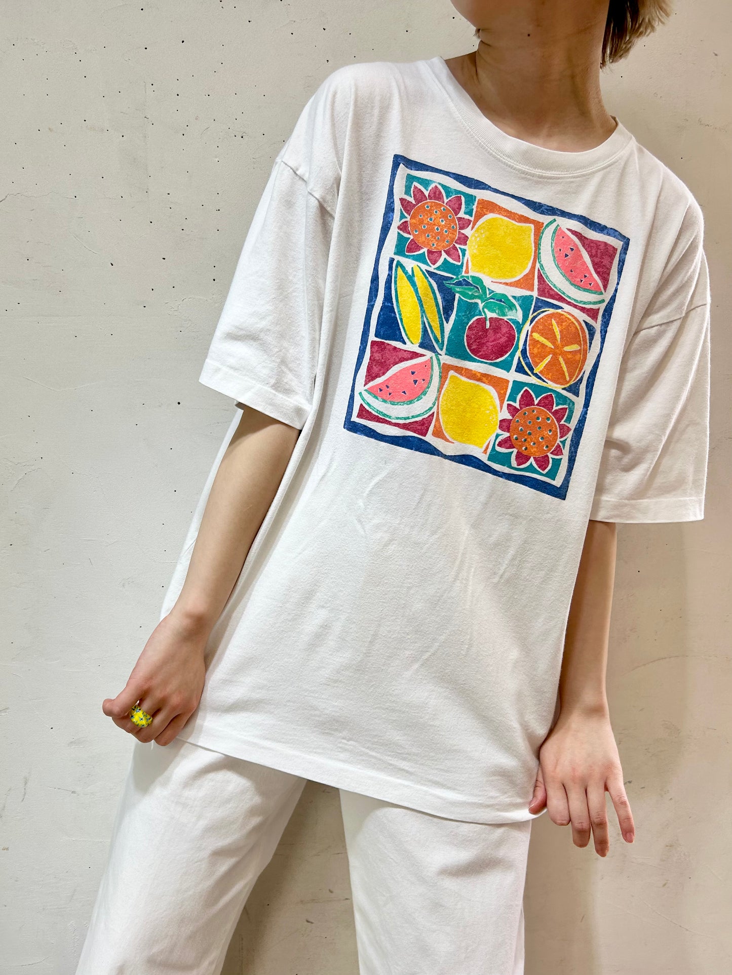 Vintage Cotton T-Shirt [D26868]