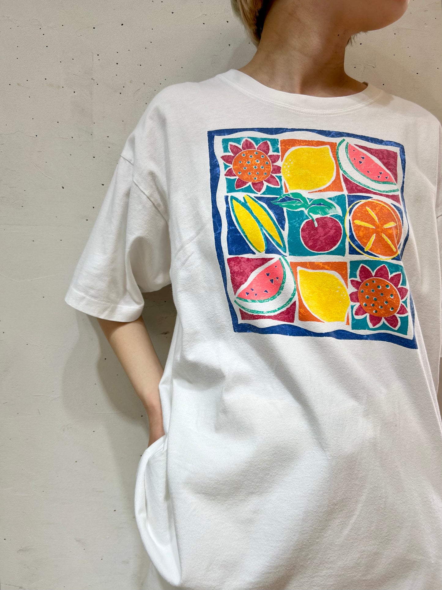 Vintage Cotton T-Shirt [D26868]