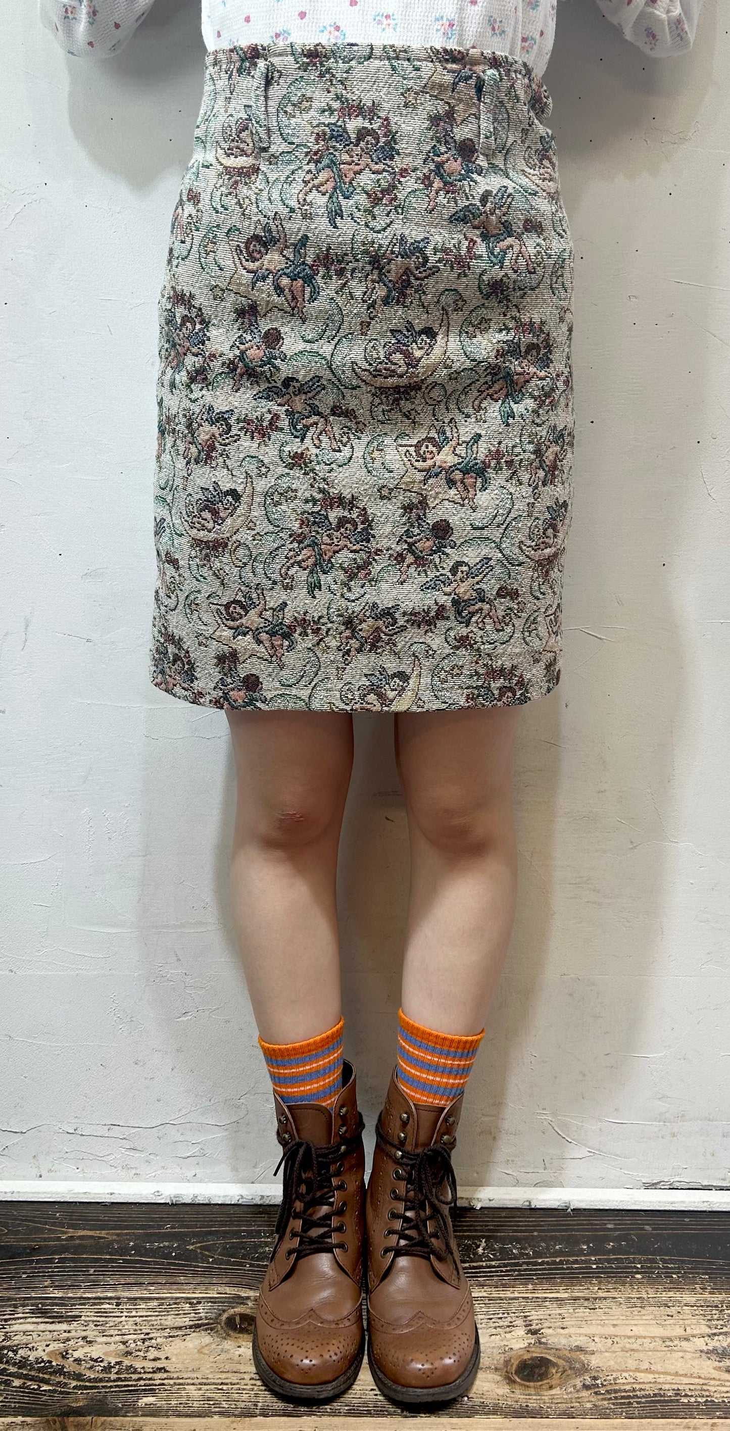 Vintage Gobelins Skirt [I24946]