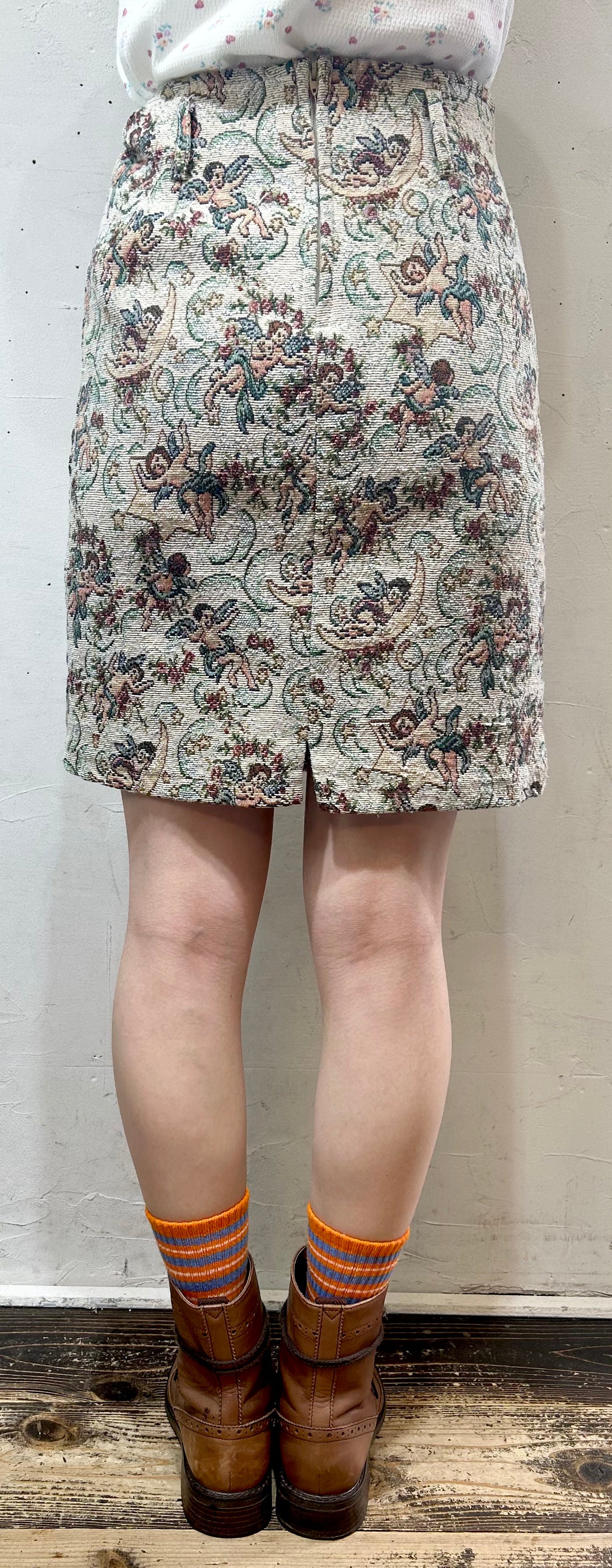 Vintage Gobelins Skirt [I24946]