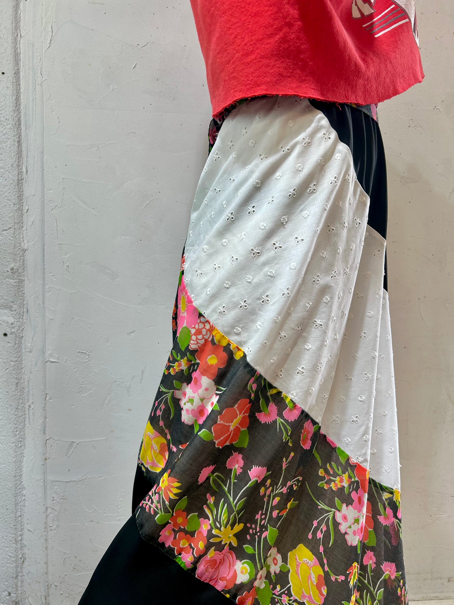 70s Vintage Skirt 〜Joy Stevens CALIFORNIA〜 [I24960]