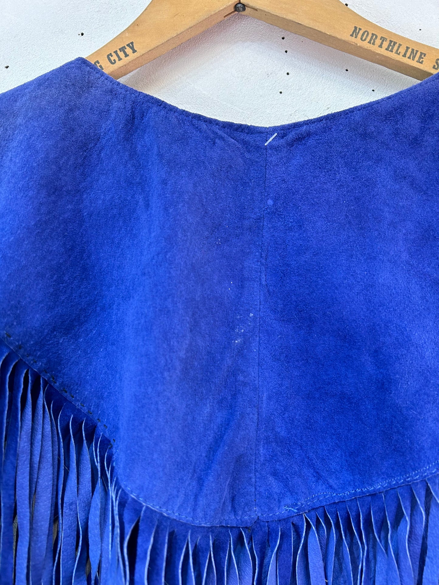 Vintage Suède Detachable Collar [C26401]