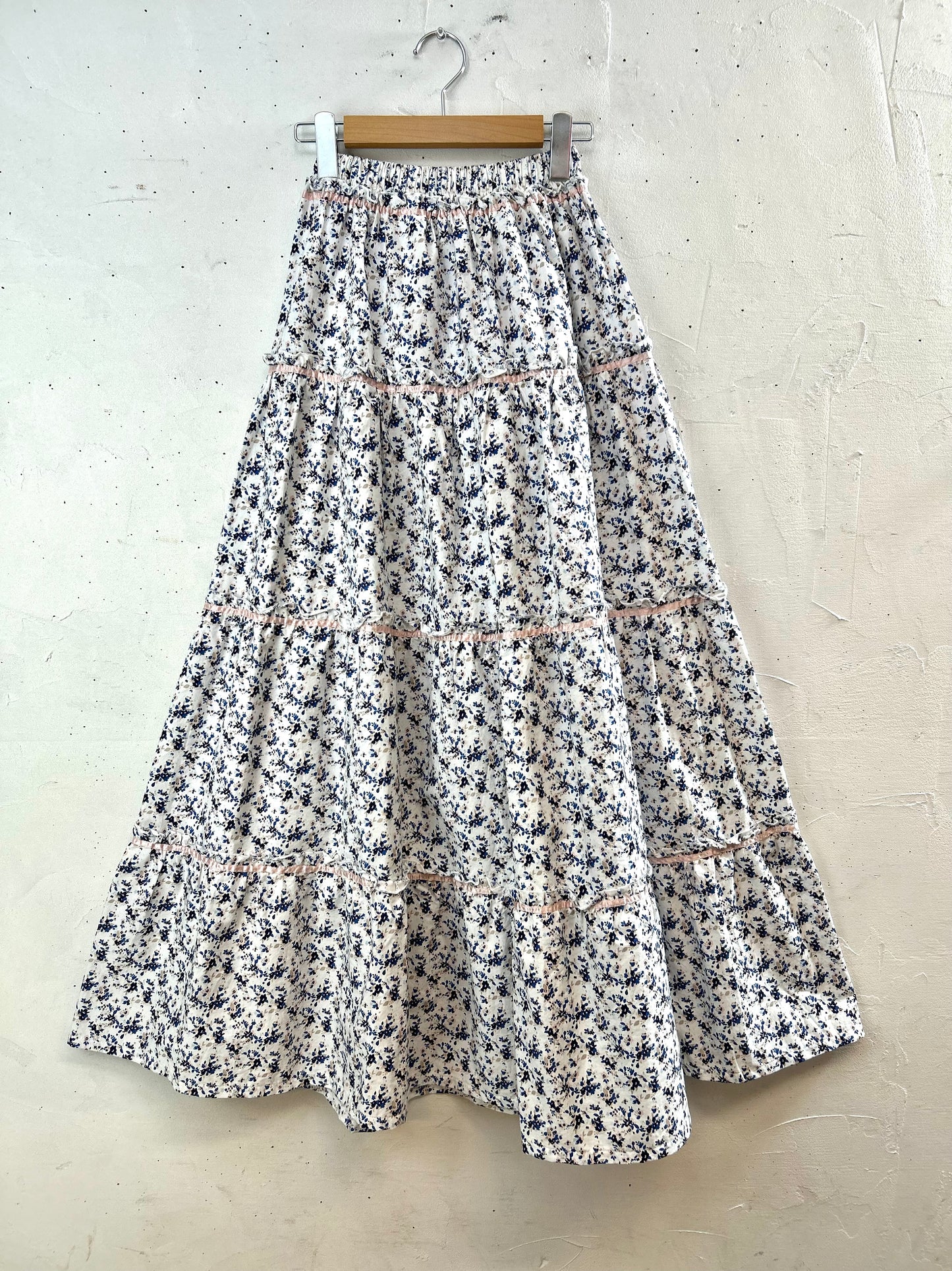 Vintage Tiered Skirt  [D29980]