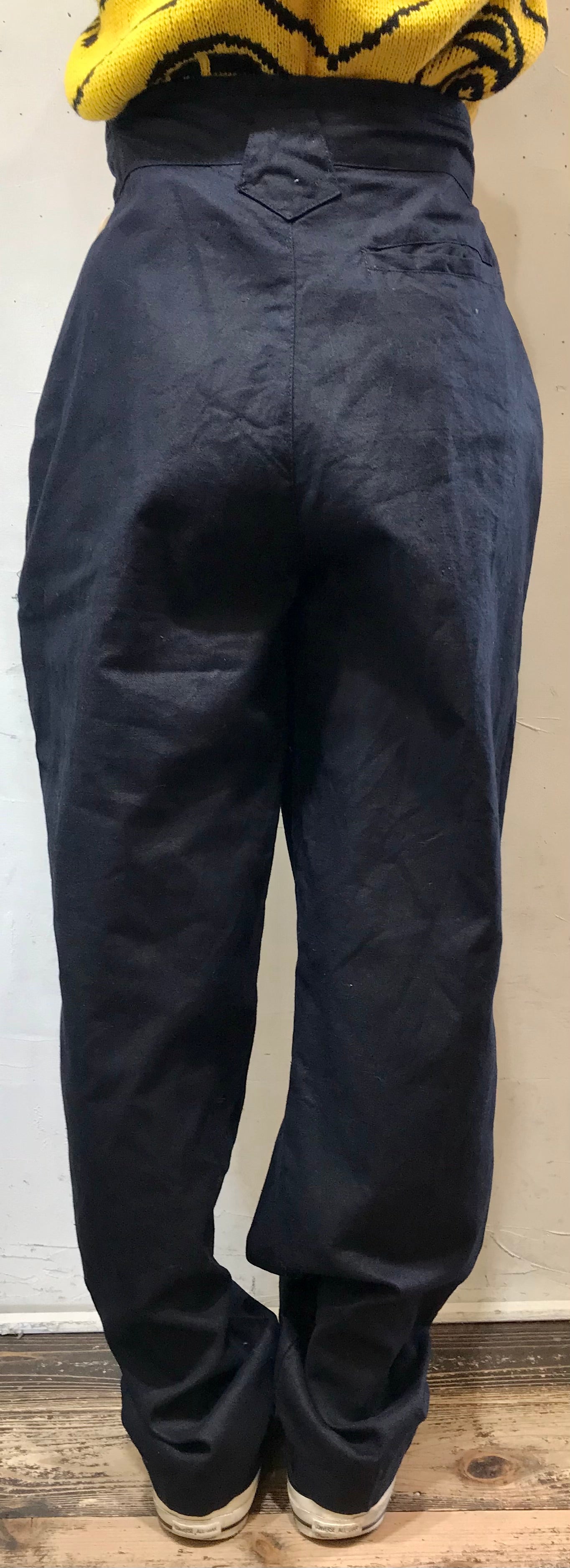 Vintage Tuck Pants [K25601]