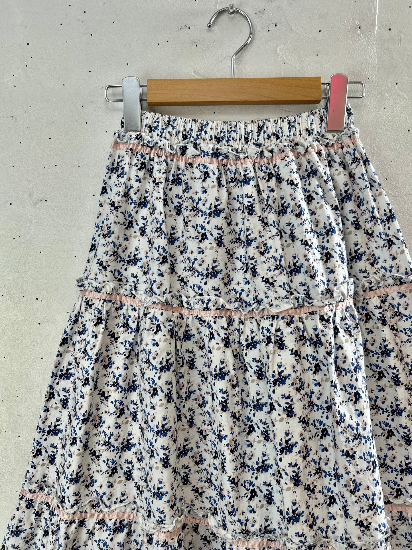Vintage Tiered Skirt  [D29980]