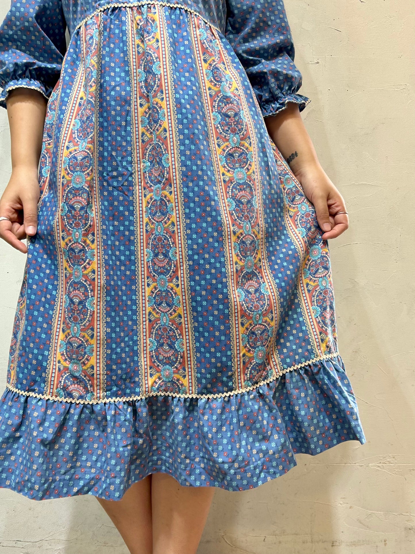 Vintage Flower Dress [E27150]