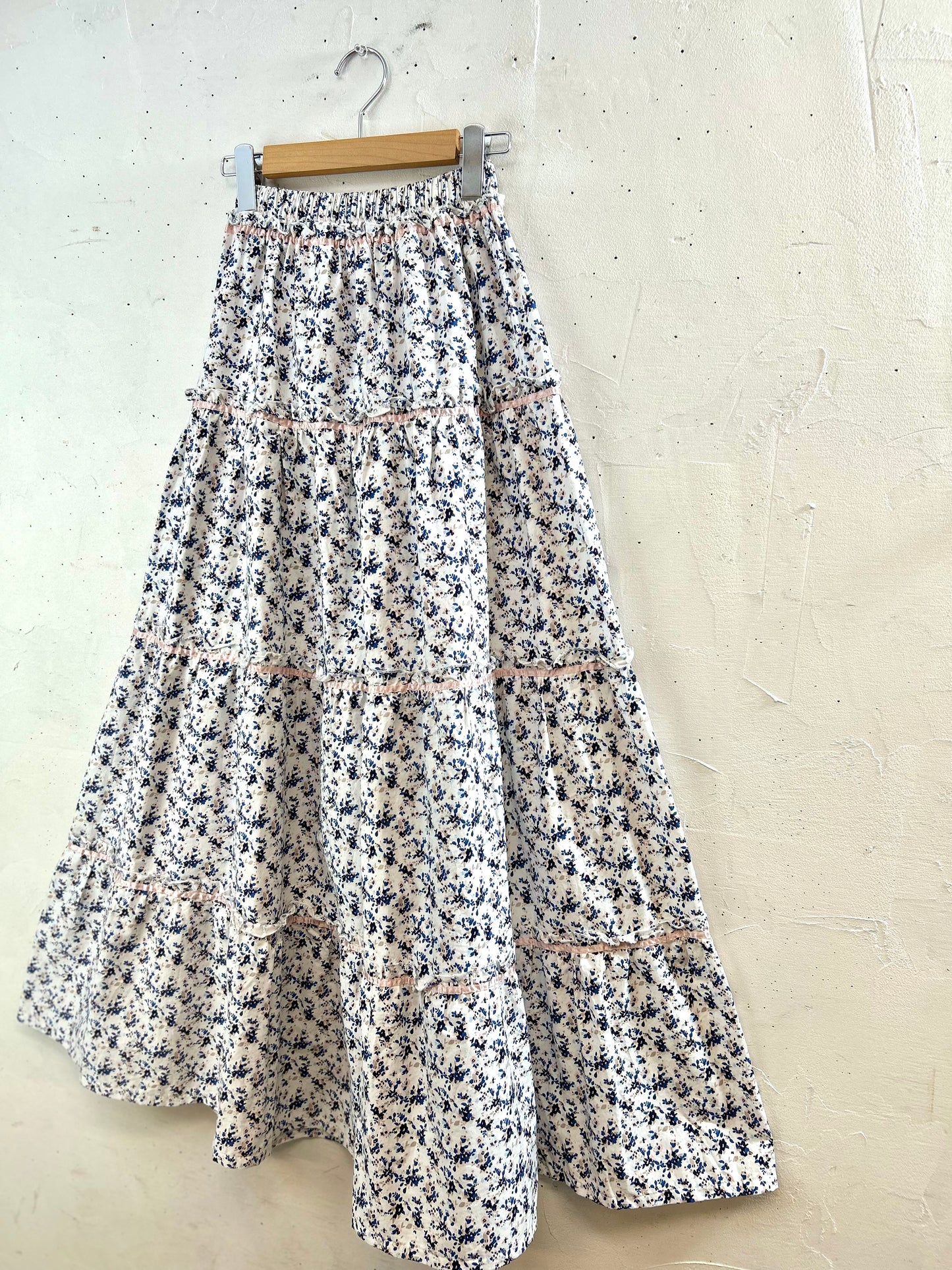 Vintage Tiered Skirt  [D29980]