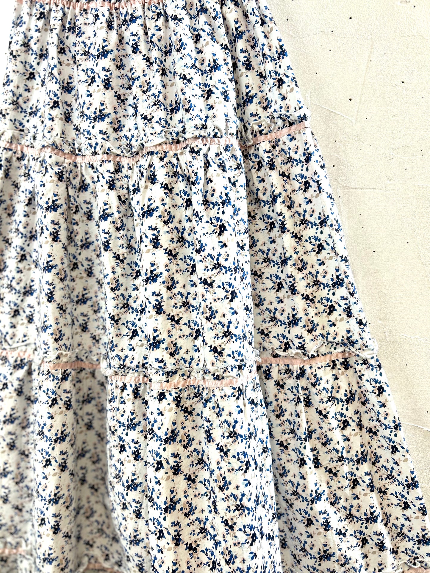 Vintage Tiered Skirt  [D29980]