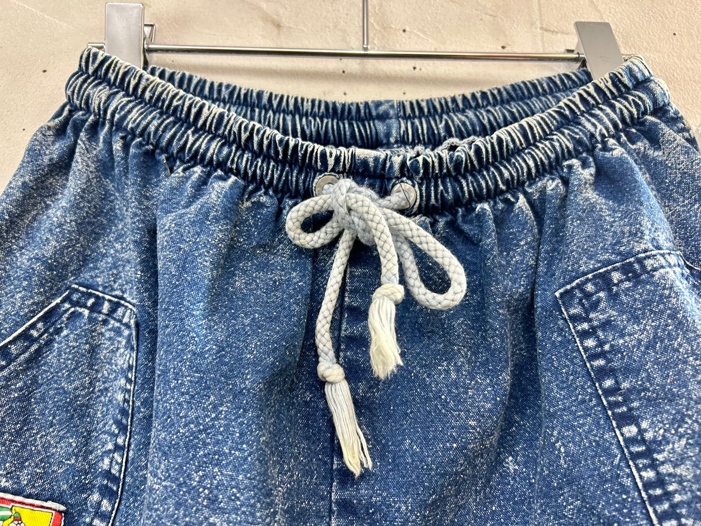 Vintage Denim Short Pants [F27274]