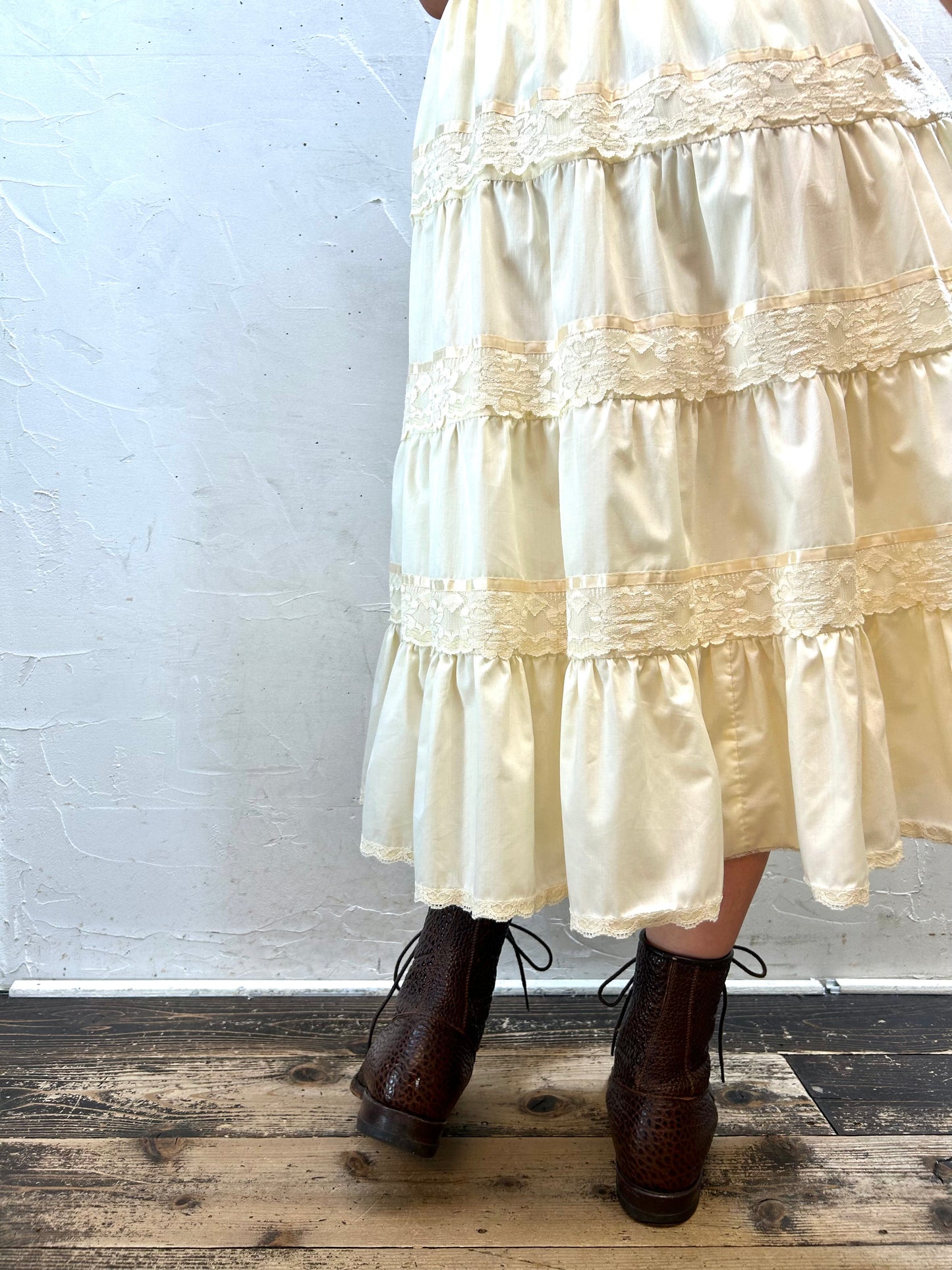Vintage Skirt  MADE IN USA [H28237]