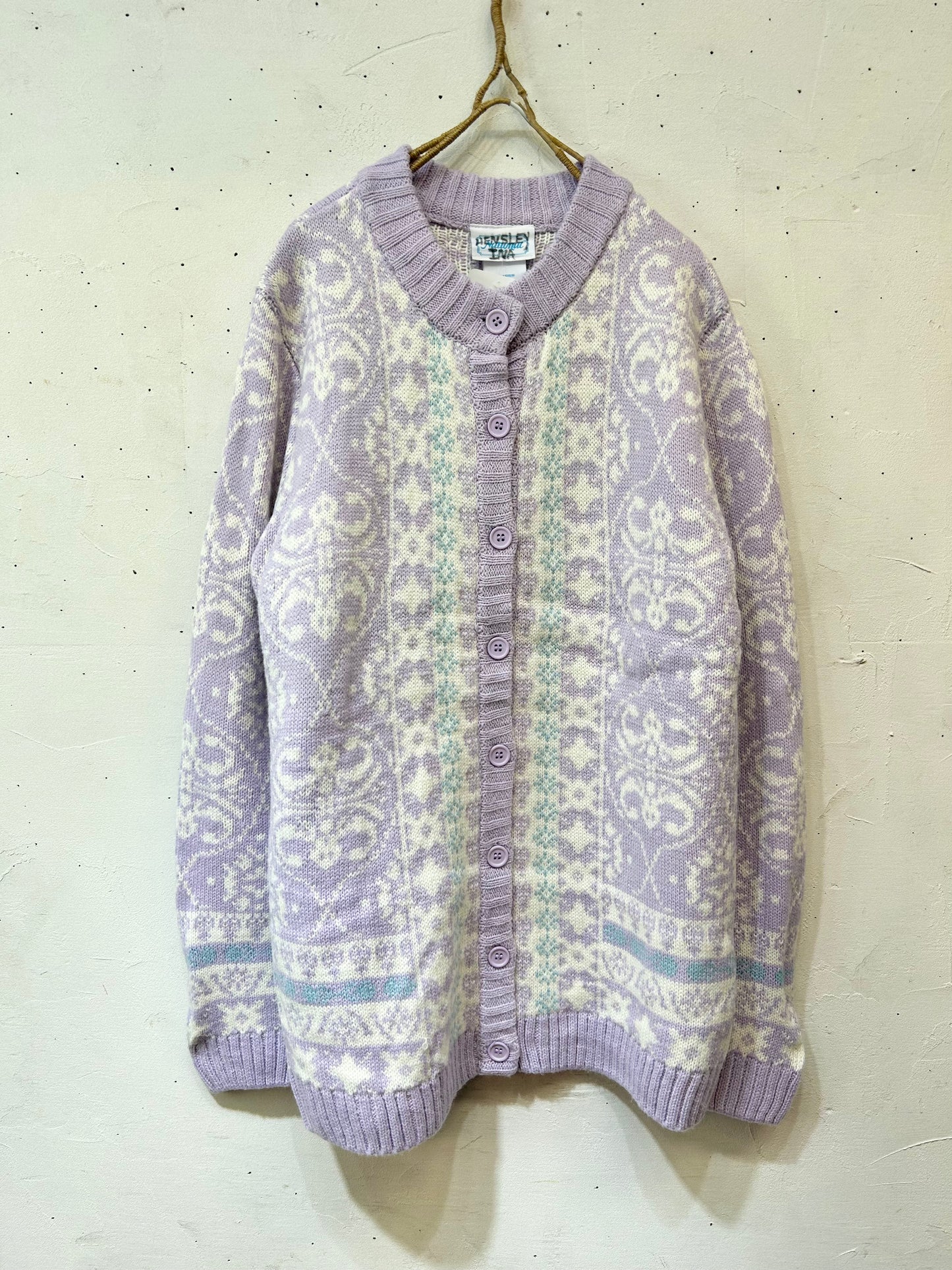 Vintage Knit Cardigan [K25589]