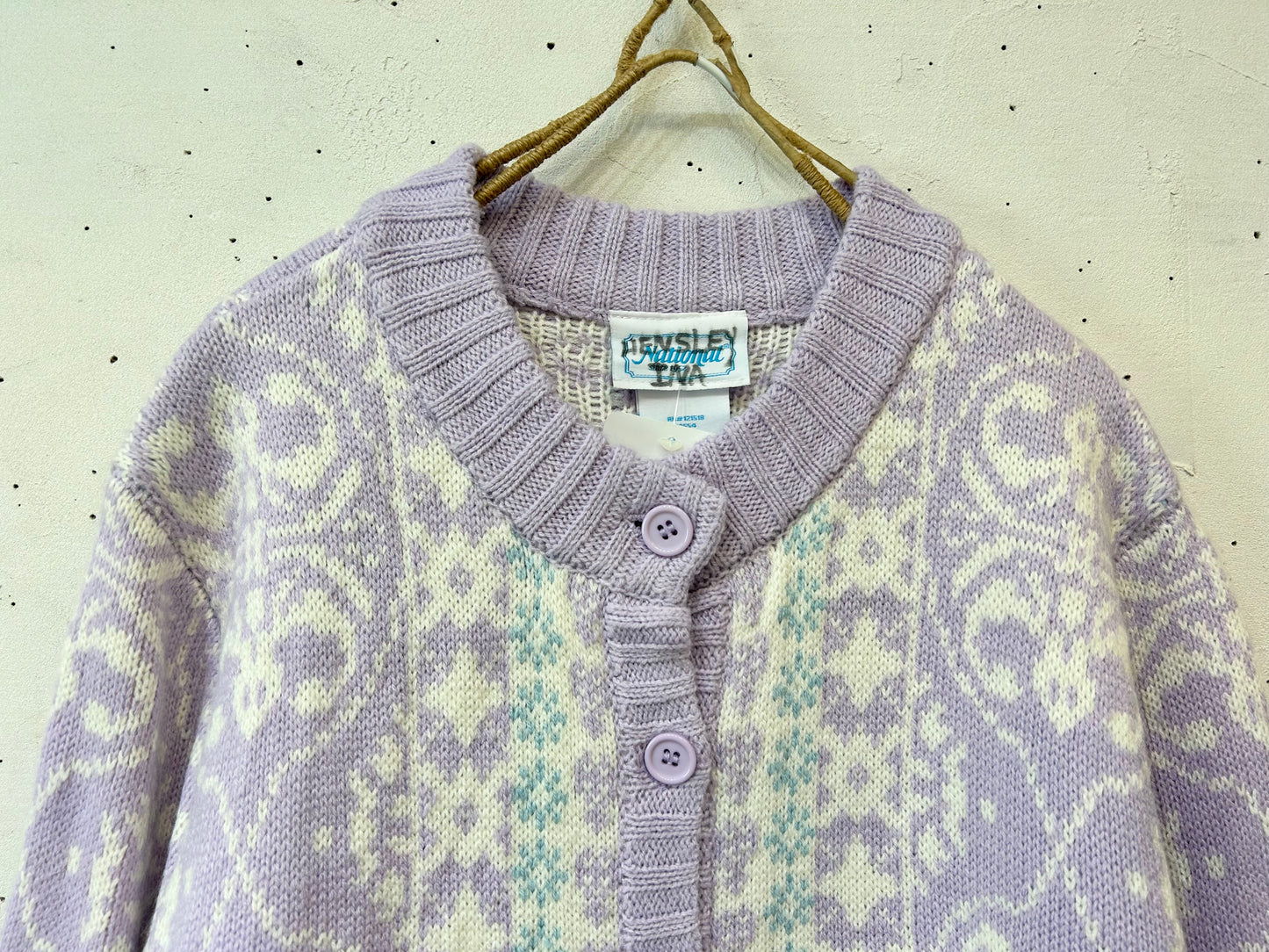 Vintage Knit Cardigan [K25589]