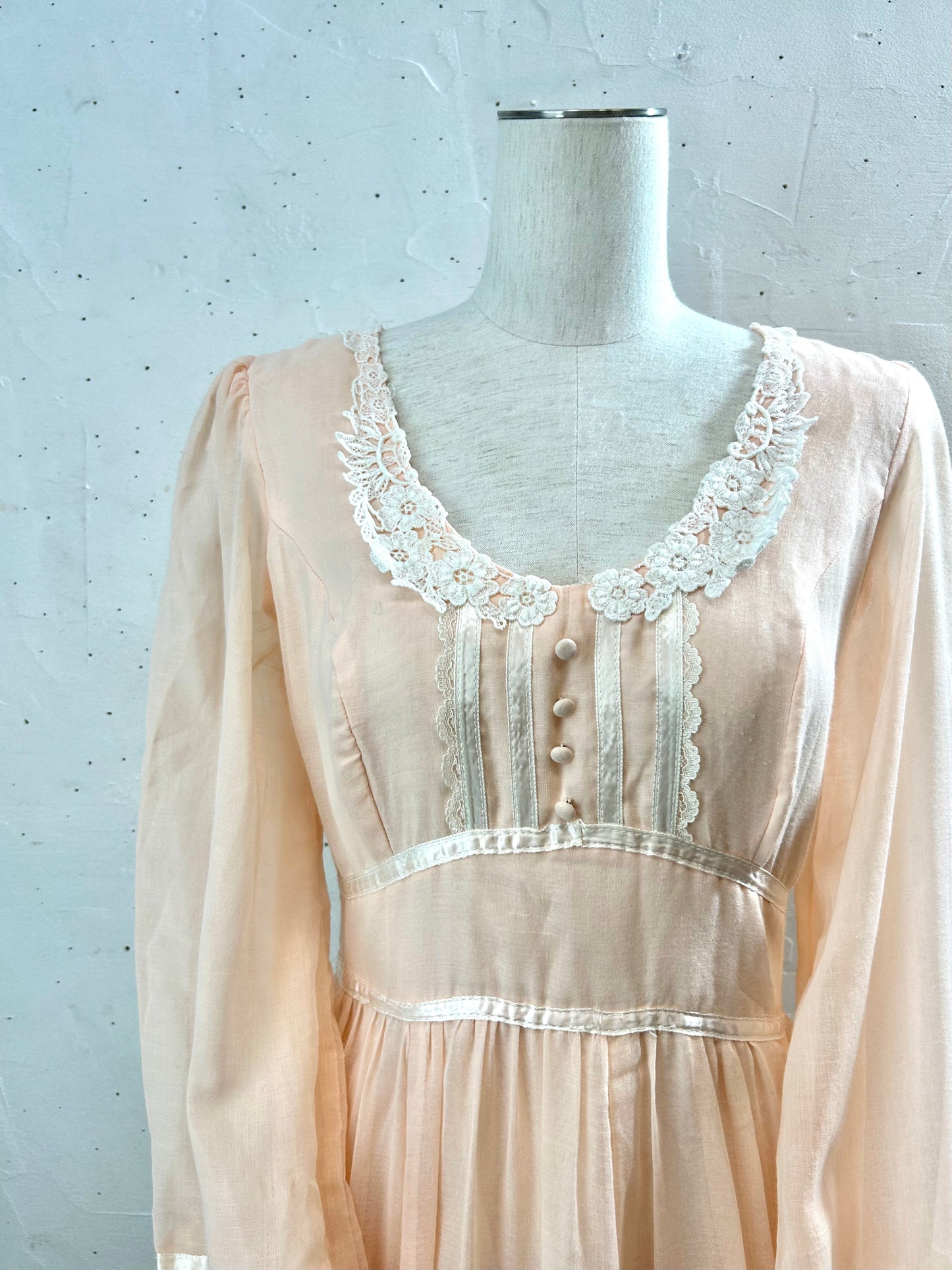 ’70s Vintage Dress〜GUNNE SAX 〜[A29340］