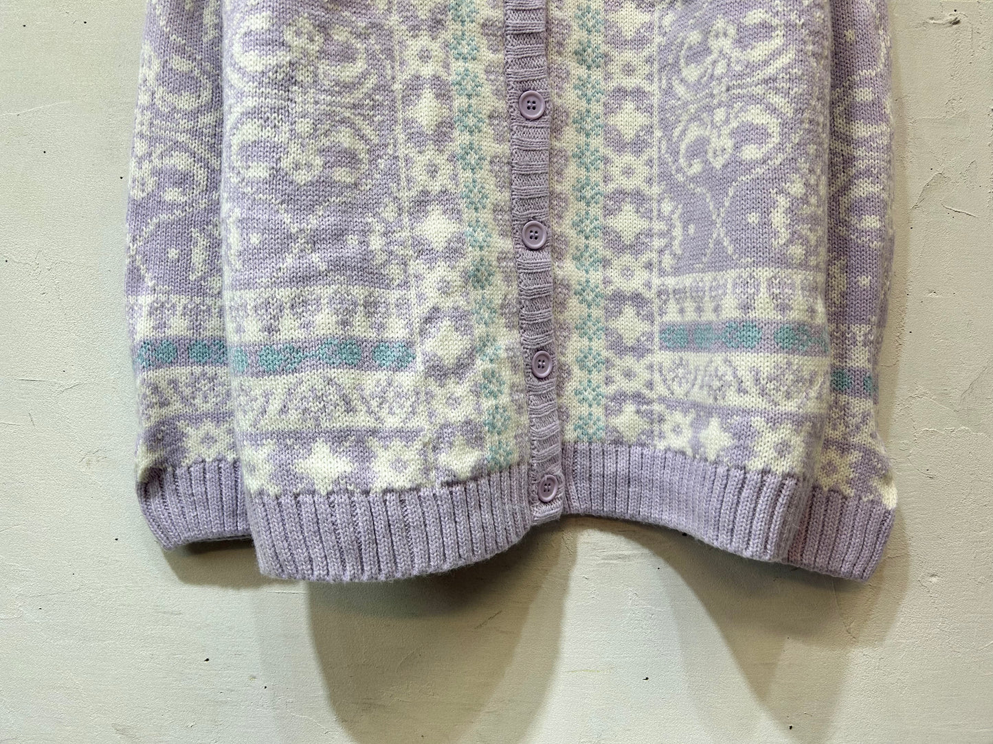 Vintage Knit Cardigan [K25589]