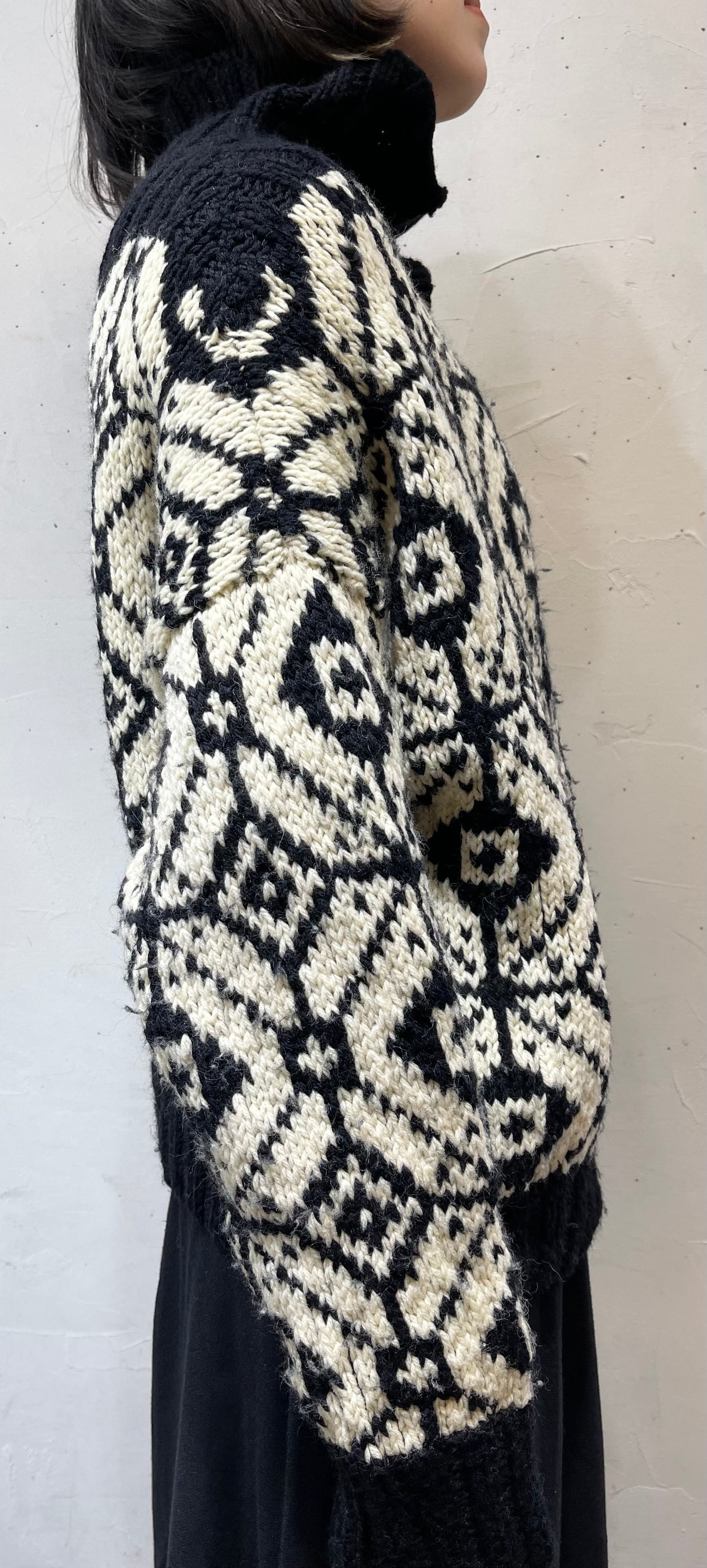 Vintage Knit Cardigan［K25527］