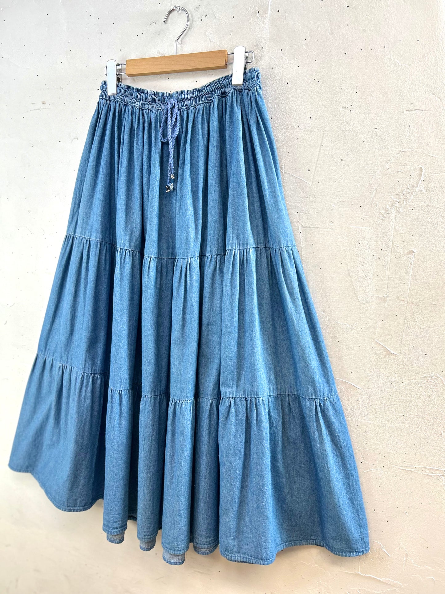 Vintage Tiered Skirt  [D29979]