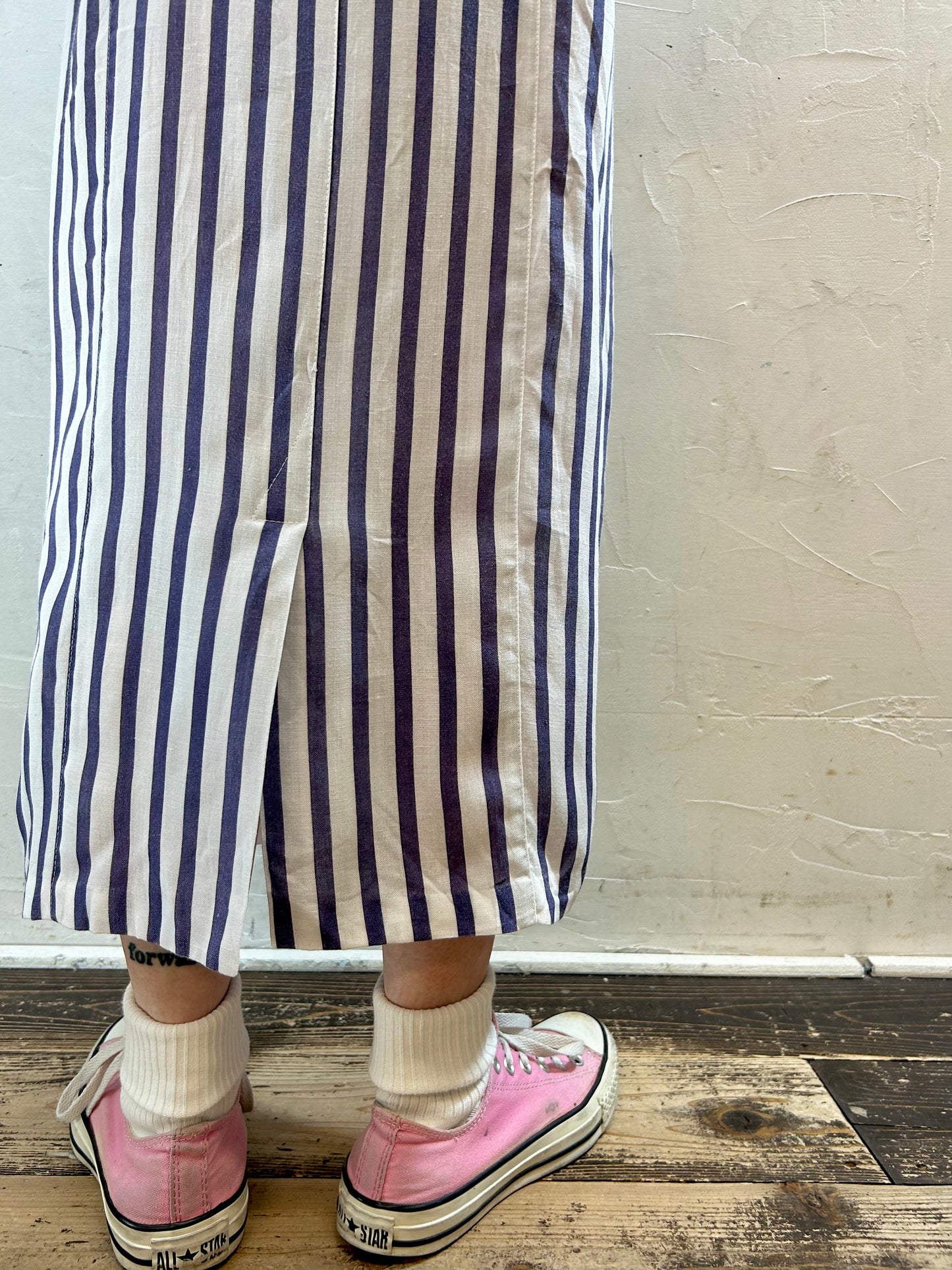 Vintage Stripe Dress [G27893]