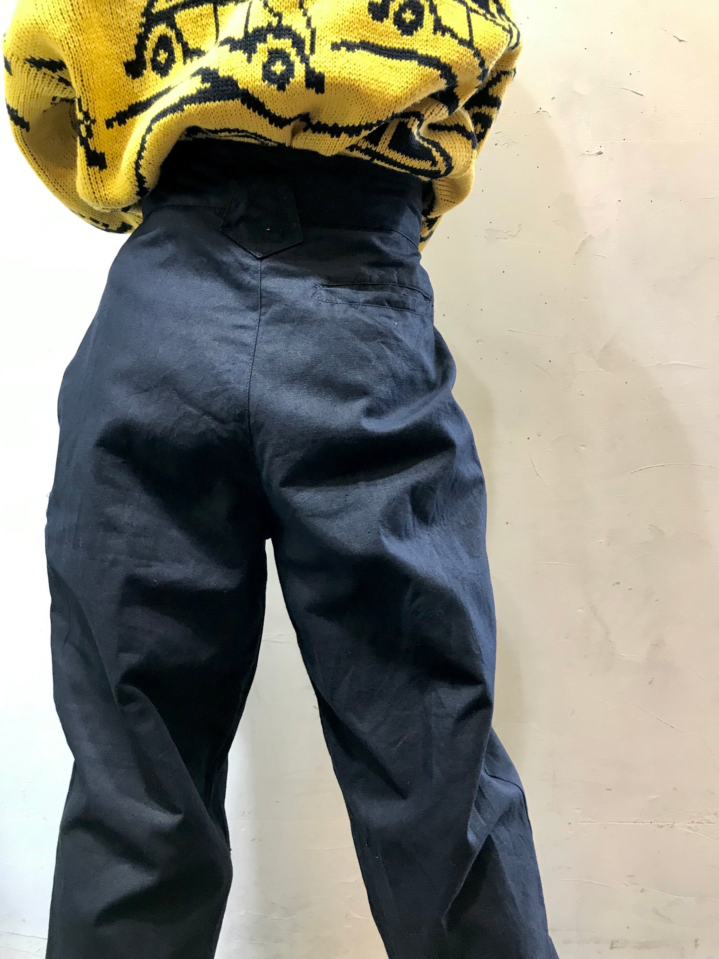 Vintage Tuck Pants [K25601]