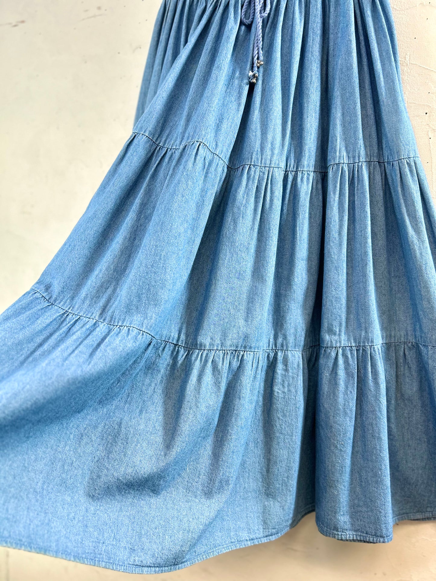 Vintage Tiered Skirt  [D29979]