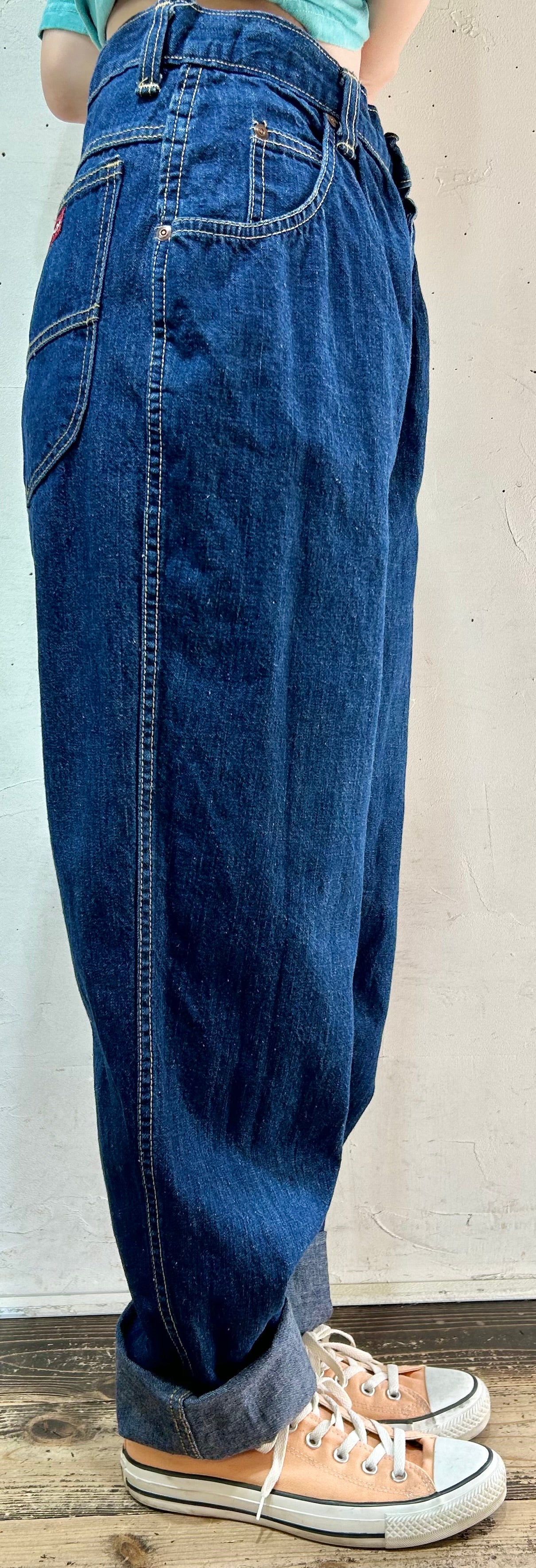 ’80s Vintage Denim Pants MADE IN USA [D26723]