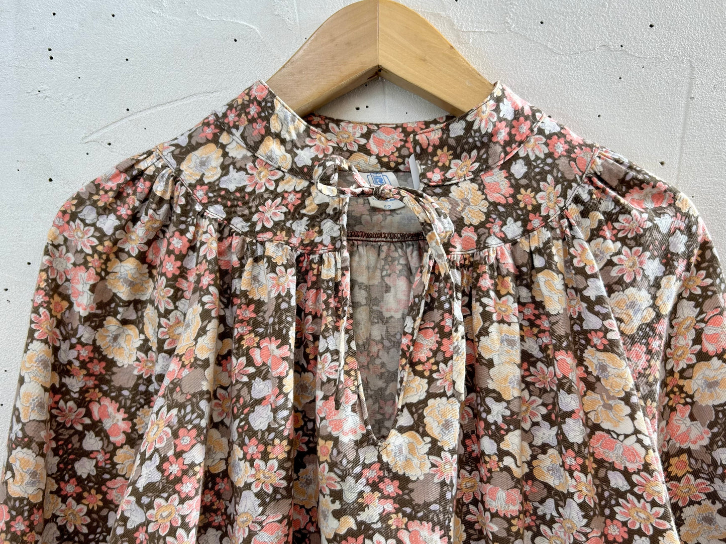 Vintage Flower Blouse [H28249]