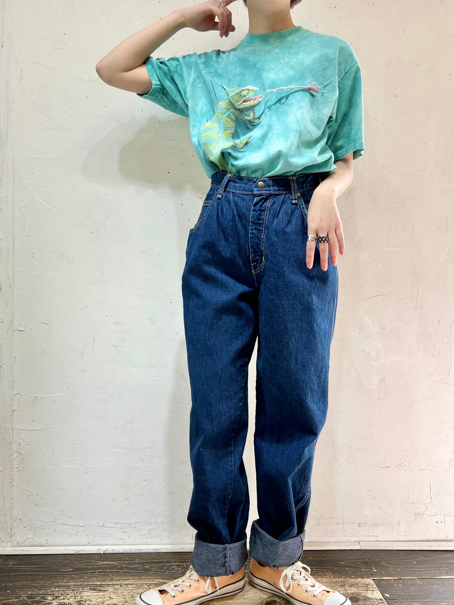 ’80s Vintage Denim Pants MADE IN USA [D26723]