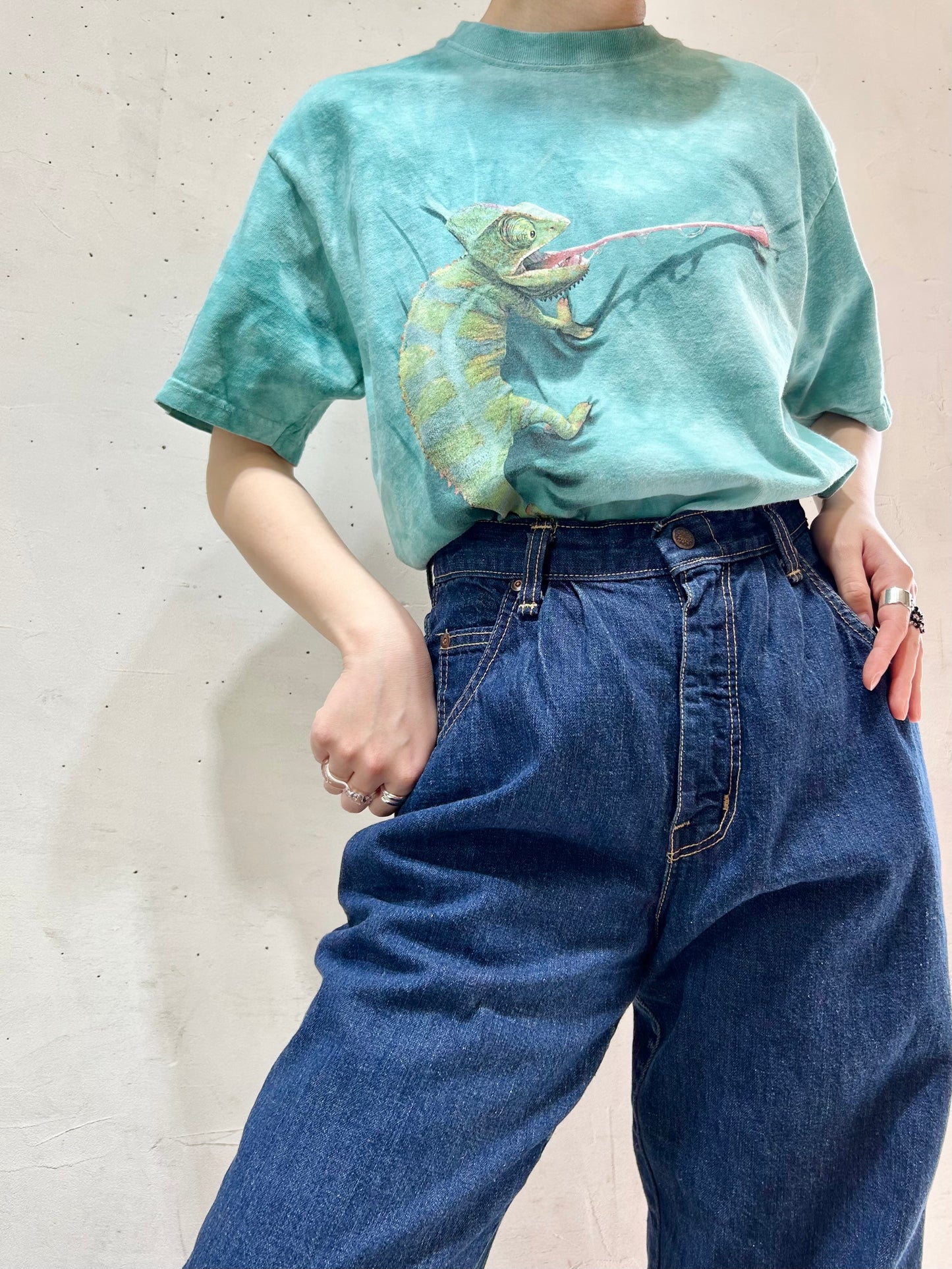 ’80s Vintage Denim Pants MADE IN USA [D26723]