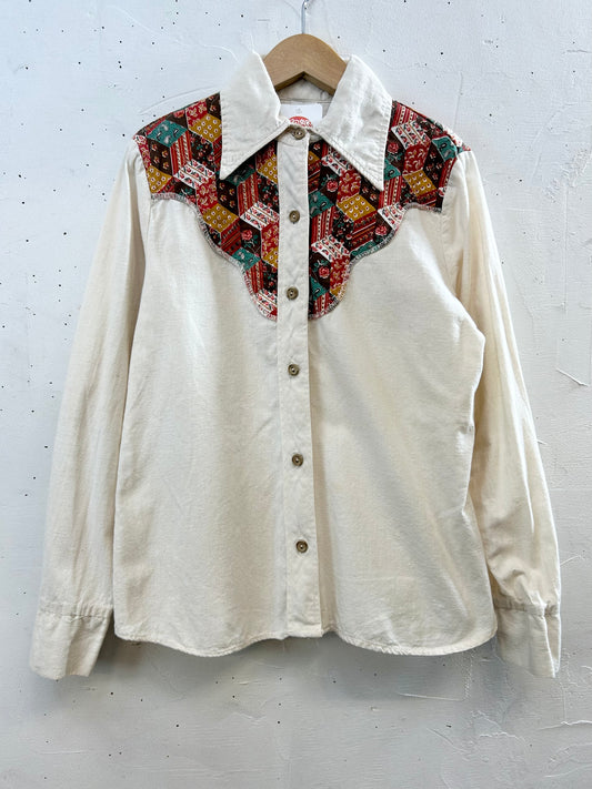 ’70s Vintage Western Shirt [H28248]