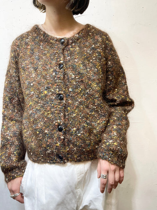 Vintage Mohair Knit Cardigan [A26051]